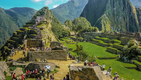 Machu Picchu crowd