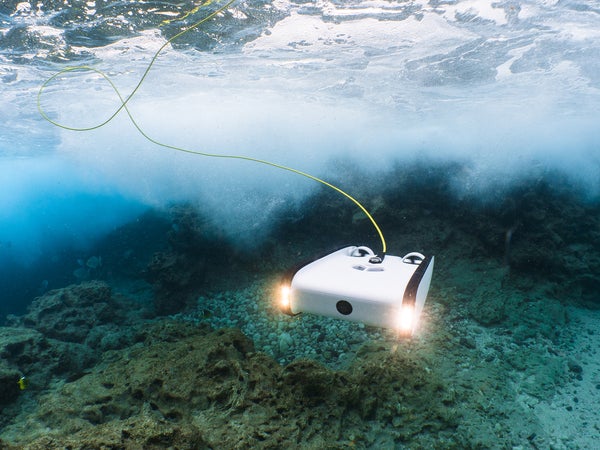 The Trident, a diving drone from startup Sofar Ocean