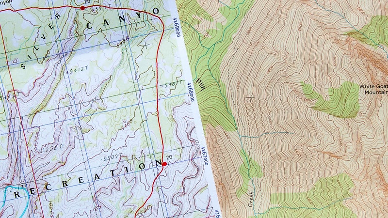 The natural scale of 7.5-minute quads is 1:24,000, so topographic detail is much clearer. This series is the gold standard for topographic maps in the U.S. and ideal for precise navigating.