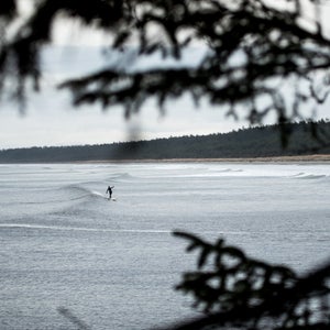 Surfing in Haida Gwaii is pure magic. Wave chasers would be all alone on an empty, pristine beach with pumping swells coming in.