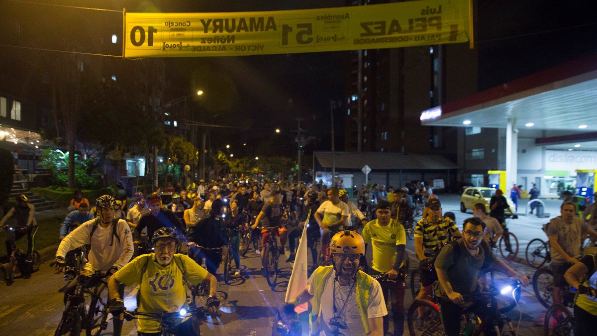 Medellín's Night Bikers Ride to Break Social Barriers