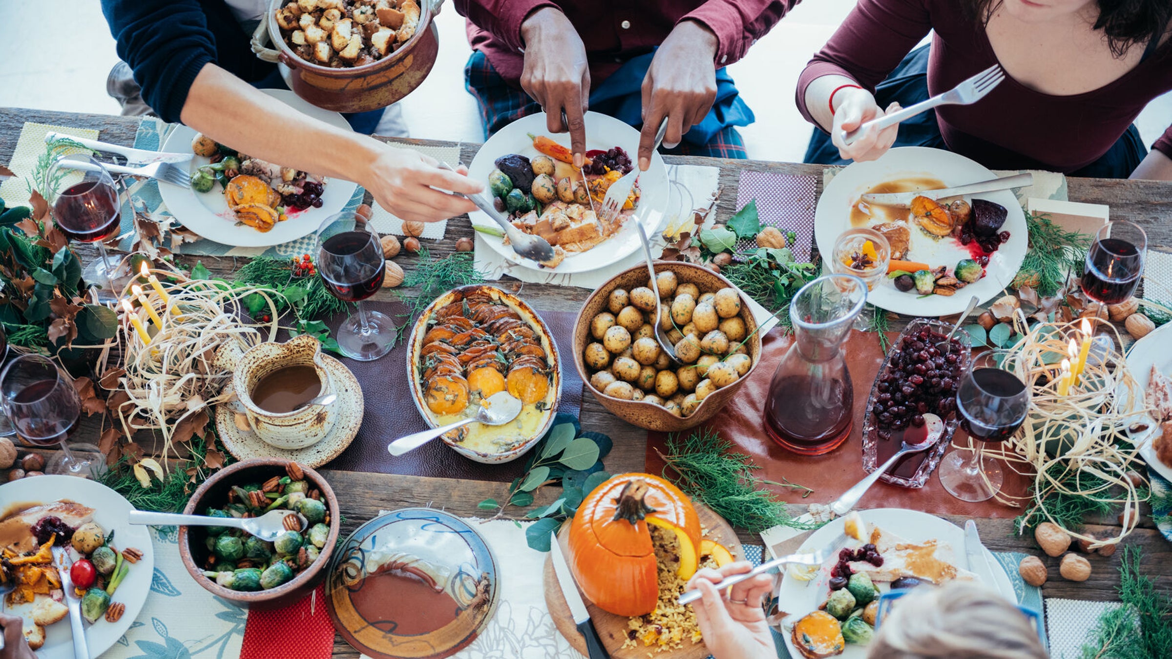 If you bring a homemade healthy dish to every party, you ensure that you have something hearty to eat while skipping the most processed, high-calorie options.