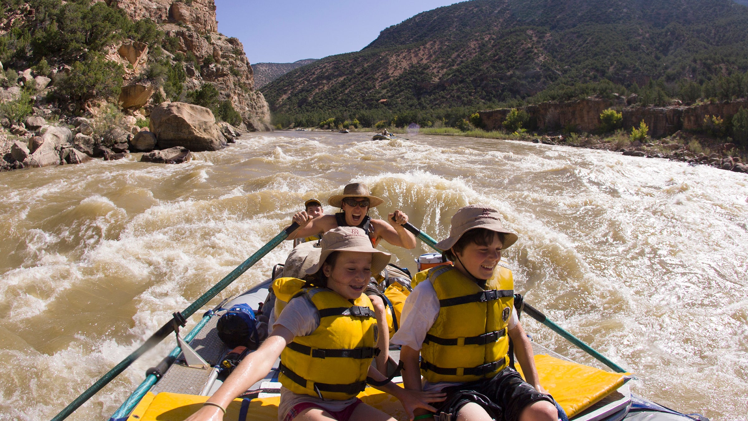 Would you be willing to take your seven-year-old on a Grand Canyon river-rafting trip?