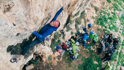 Rock Climbing in Palestinian West Bank