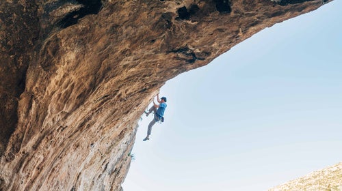 Rock Climbing in Palestinian West Bank