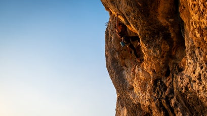 Rock Climbing in Palestinian West Bank