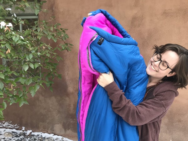 This sleeping bag has extended the author’s car-camping season by at least a month on either end.