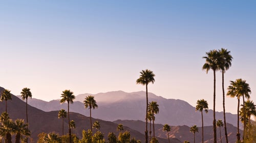 Palm Springs Scenic Mountain Landscape taken within Palm Springs city limit.