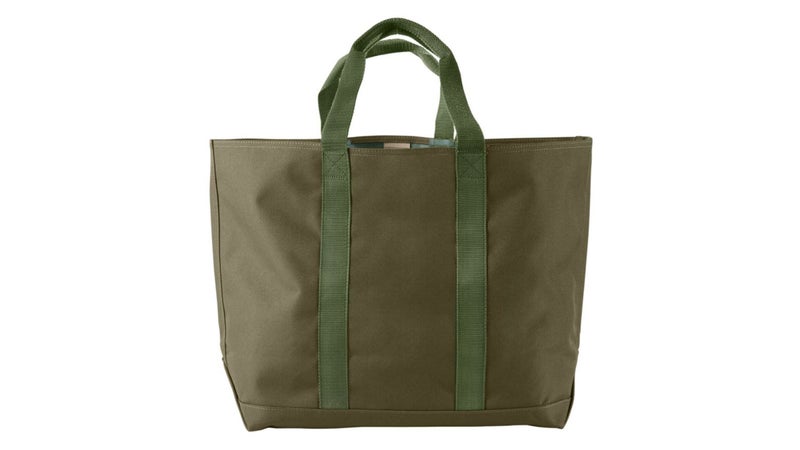 A vintage-like collaboration tote bag from L.L.Bean and Remi Relief. – GO  OUT