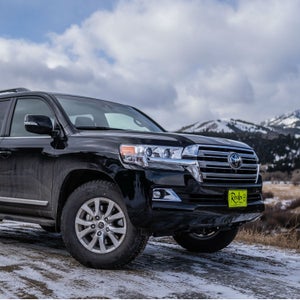 Our Land Cruiser, in Tom Miner Basin, Montana