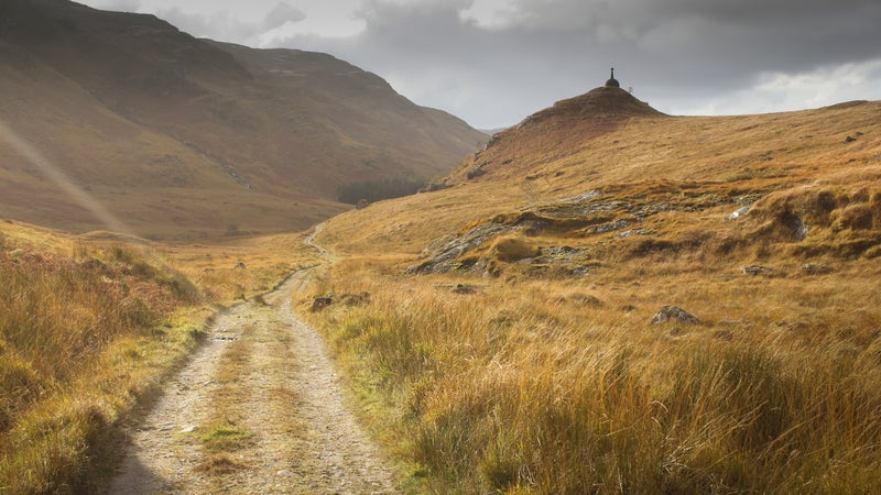 The walk-in across the Knoydart peninsula