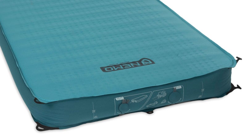 Four inches thick, with vertical sidewalls and a totally flat sleep surface, the Roamer is as comfortable as sleeping outside can get.