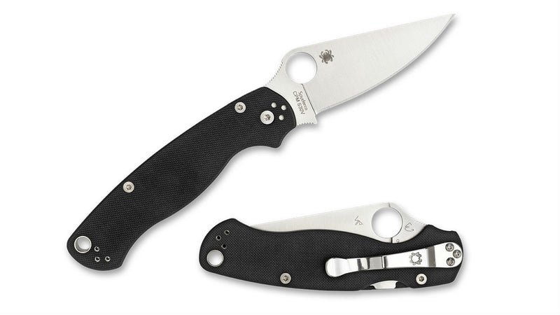 The Paramilitary 2 is a perfect size: large enough to to be useful, small enough to fit in your pocket.