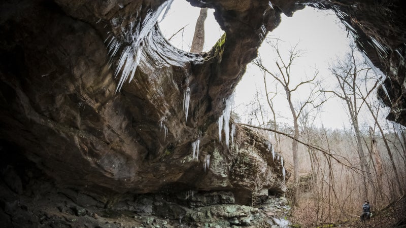 Winter backpacking