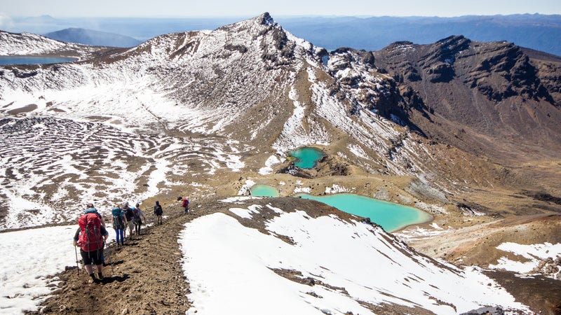 Winter backpacking