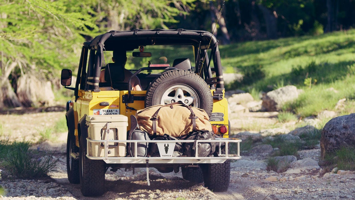 It's like a pickup bed that you can attach or detach in 30 seconds.