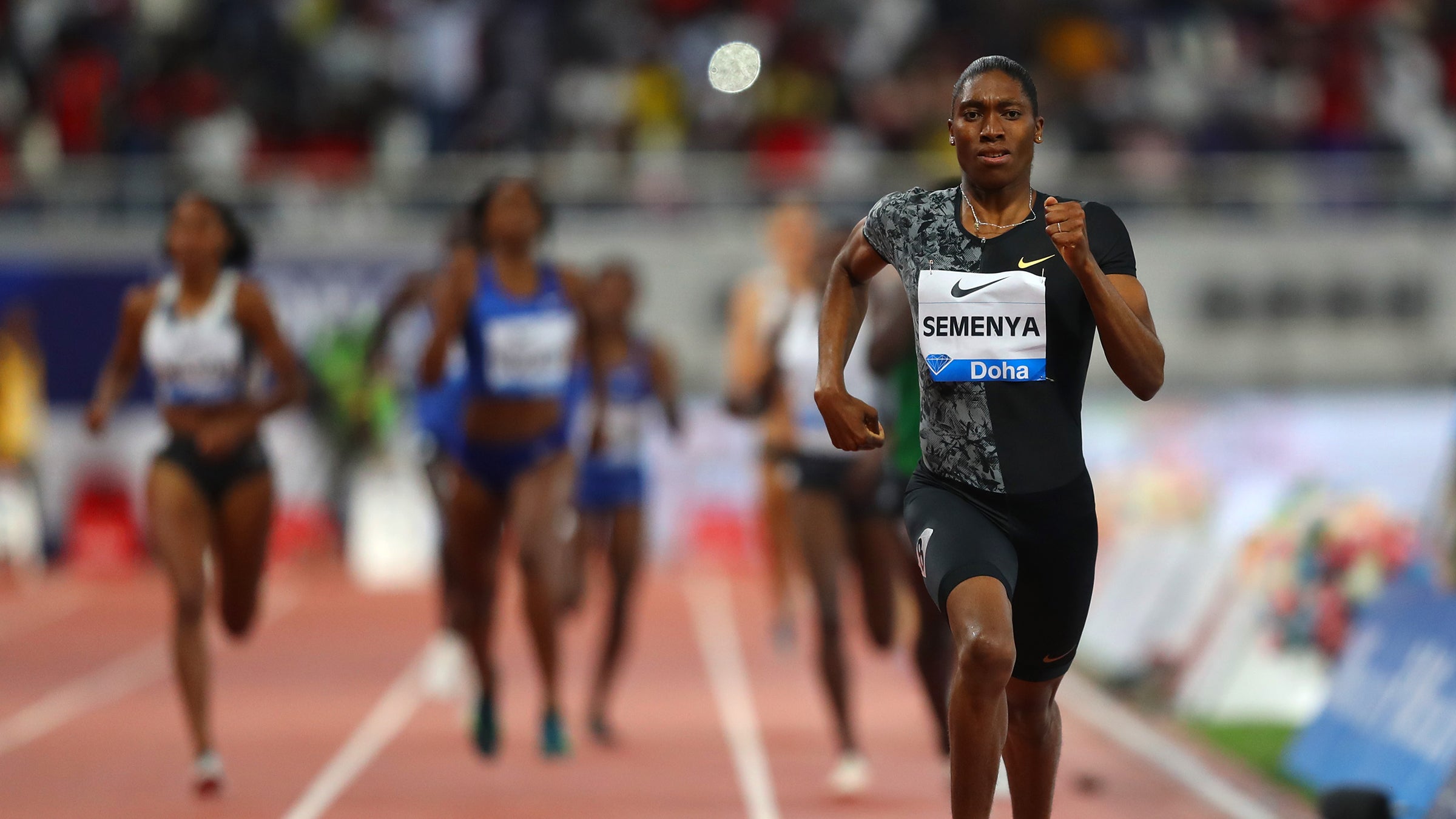 Caster Semenya of South Africa wins the Women's 800 metres during an IAAF Diamond League event earlier this year.