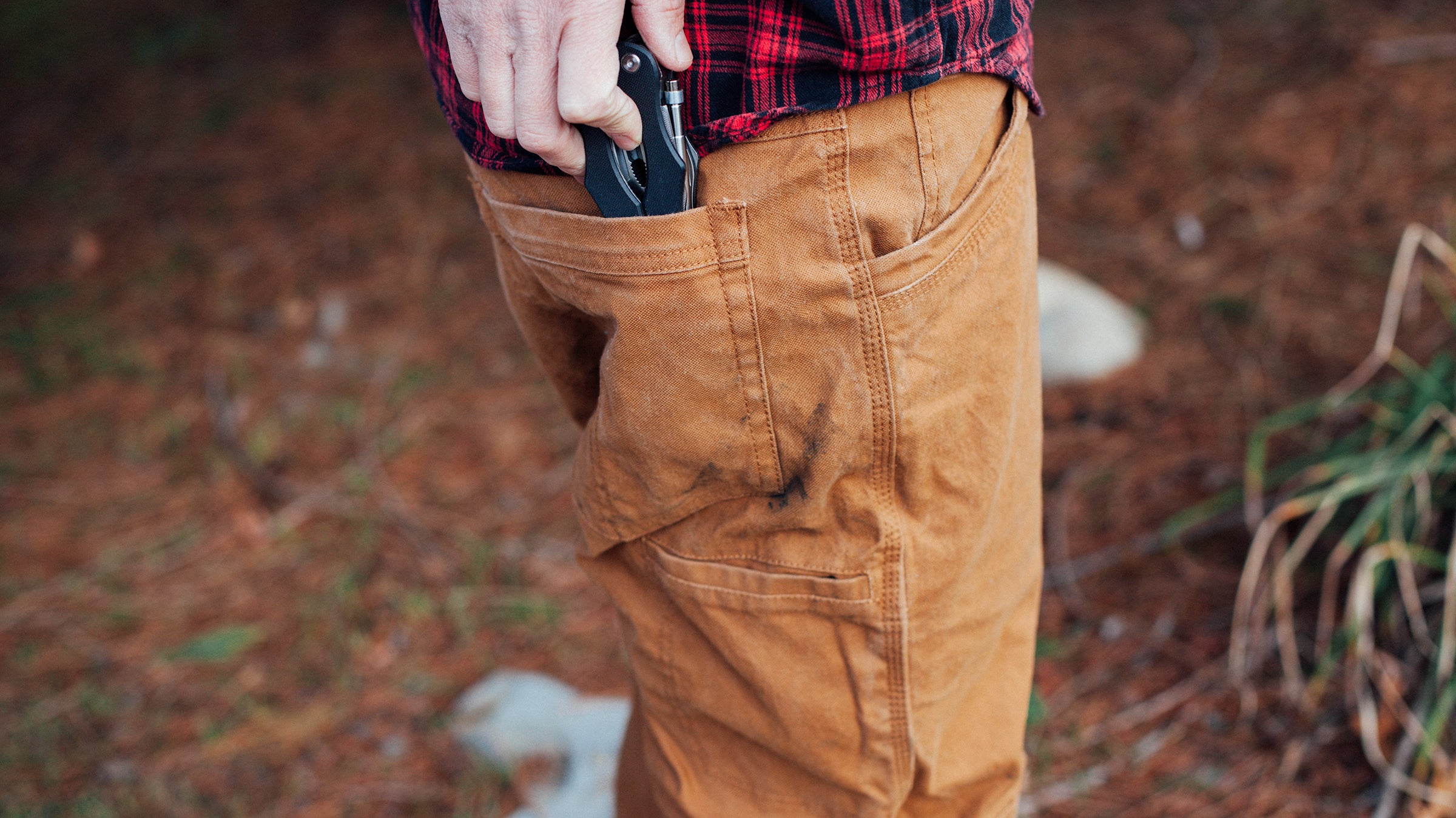 Workwear Denim Carpenter Pants - Men - Ready-to-Wear