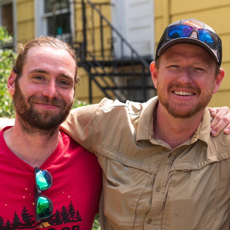 Jeremy McDonald (left) and Trey Cate