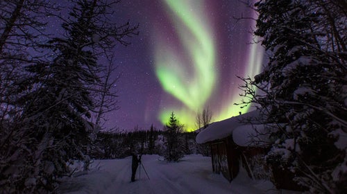 Chasing that perfect shot of the aurora gave Hugo Sanchez a new sense of purpose.