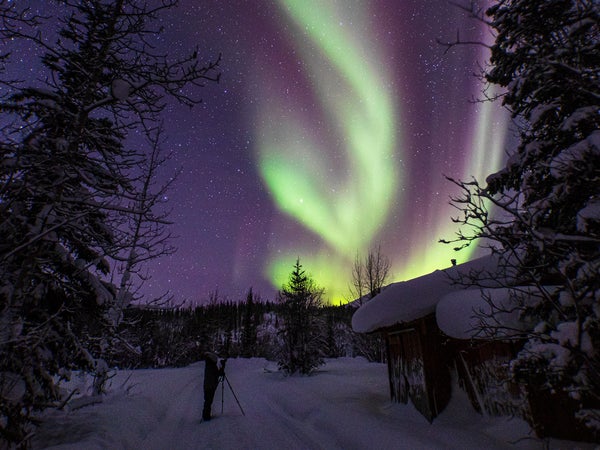 Chasing that perfect shot of the aurora gave Hugo Sanchez a new sense of purpose.