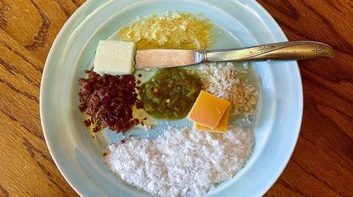 This cheesy mashed potato breakfast recipe has been a staple on my guided trips since 2015.