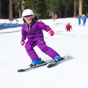 Young skier