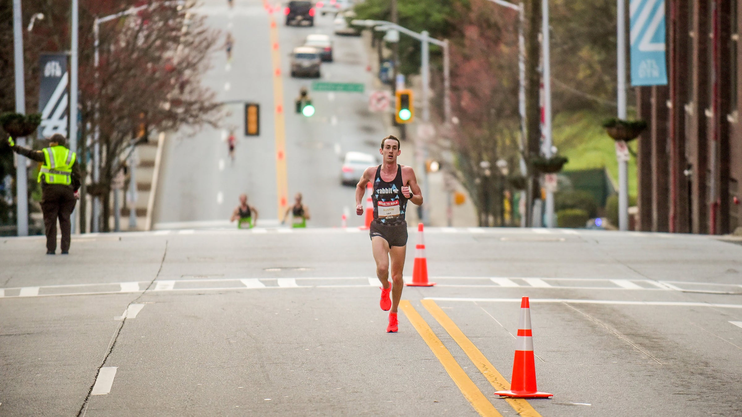 Last March, the Atlanta Track Club gave runners a chance to preview the Olympic Trials course in an 8-mile race called ‘Road to Gold.’
