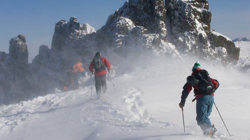 backcountry skiing