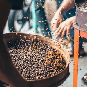Most home roasters start with either a hot-air popcorn popper or a stovetop popcorn maker.