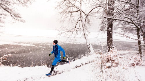 Winter trailrunning