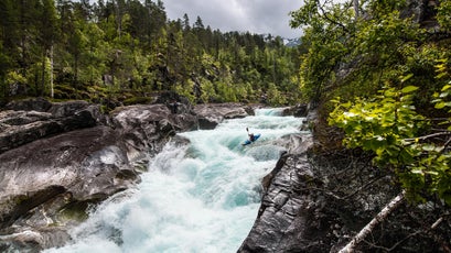 Paddling Norway's Raundalselva River