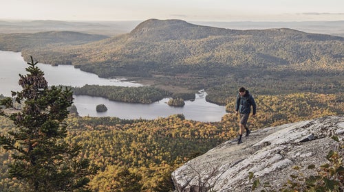 The Appalachian Trail passes through 14 states and runs just under 2,200 miles end-to-end, with the exact distance in constant flux due to trail maintenance.
