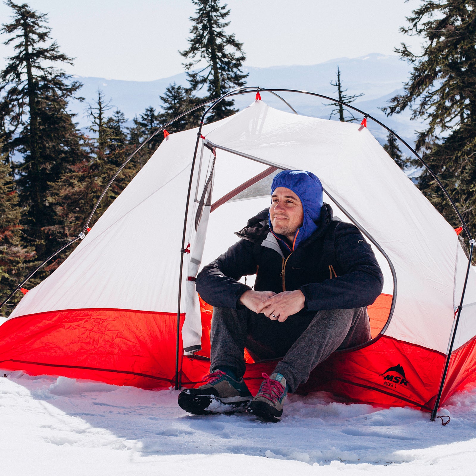 How to Backcountry Camp in the Winter