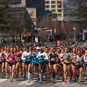 2020 Atlanta Olympic Marathon Trials Fritz Huber Outside Magazine Woman's Race Gallery Photo: Myke Hermsmeyer @mykehphoto myke.hermsmeyer@gmail.com