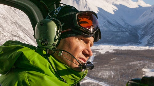 Cummings made his mark on skiing on the peaks of Alaska’s Chugach.