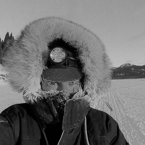Blair Braverman doing her day job: mushing