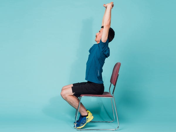 Do these stretches daily, at least once or more, depending on your sitting habits.