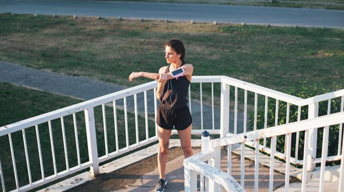 Woman Working Out Outdoor