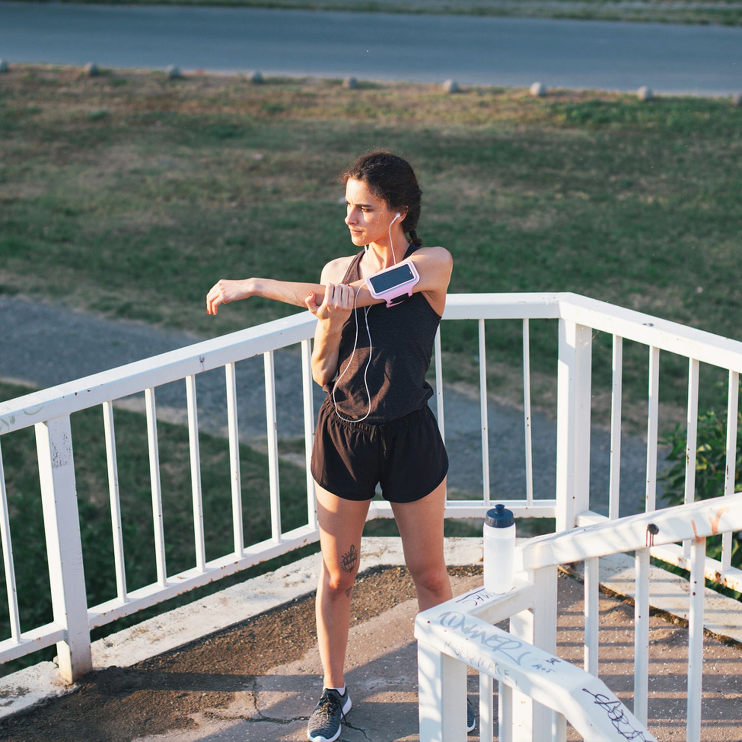 Woman Working Out Outdoor