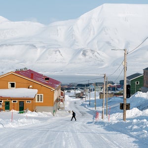 The tiny town of Longyearben is the kind of place where people go to start their lives over.