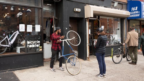 Local bike shops have reported a business boom—one of the few bright spots in an otherwise bleak economic landscape.