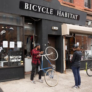Local bike shops have reported a business boom—one of the few bright spots in an otherwise bleak economic landscape.