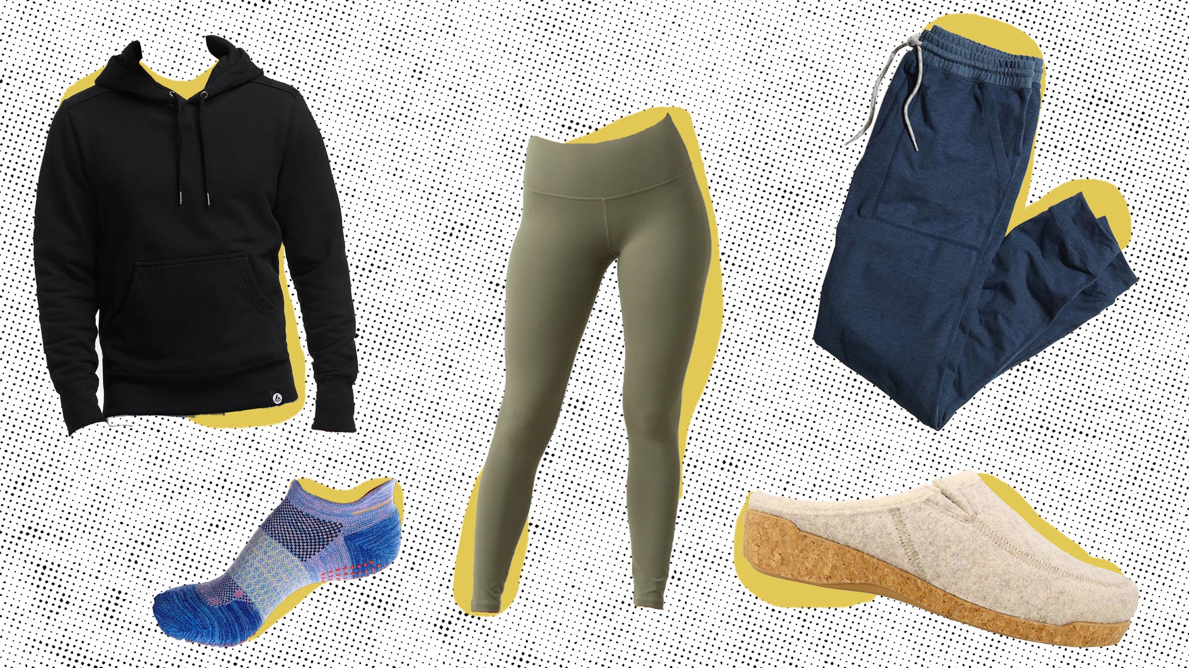 Outside staff stays comfy while working from home.