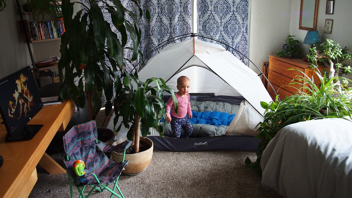 Lockdown Staycation Ideas - Indoor Camping!