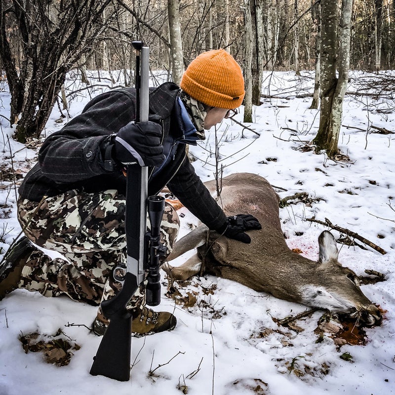 The author’s first deer kill