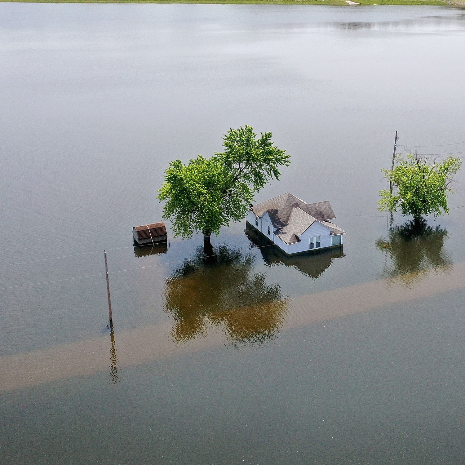 Midwest Rivers Reach Major Flood Stage At Historic Levels