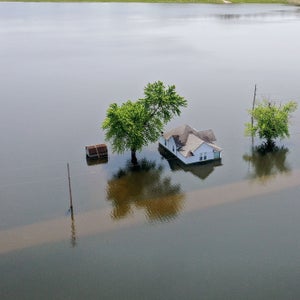 Midwest Rivers Reach Major Flood Stage At Historic Levels