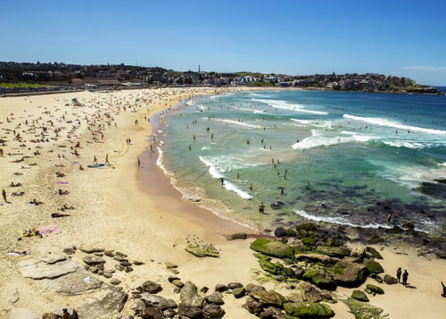 Sydneysiders Adjust To New Social Distancing Rules Introduced To Restrict Coronavirus Spread