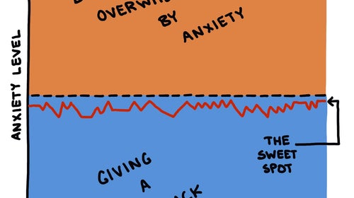 An illustrated story about anxiety